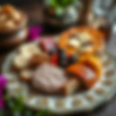 A selection of Acma Kete varieties on a decorative plate