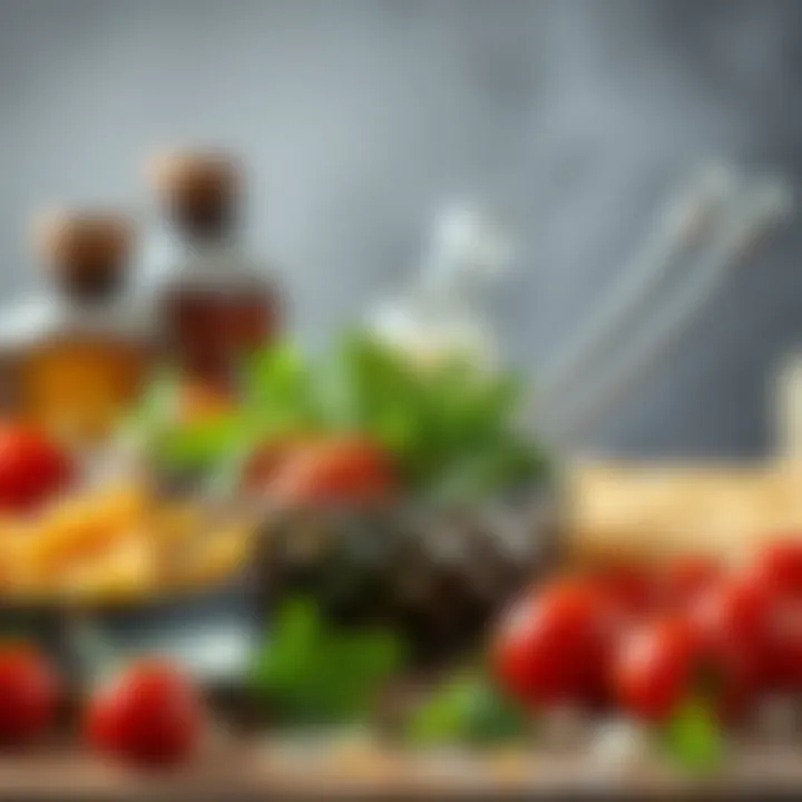 Ingredients used for preparing Airfryer İzmir Bombası