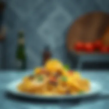 Creative variations of Arda Rulo Pasta on a platter