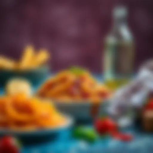 Delicious Arda Rulo Pasta with vibrant colors