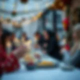 Festive gathering for Arefe Day celebration