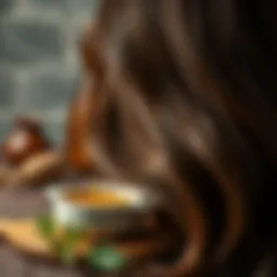 Nourishing hair with argan oil