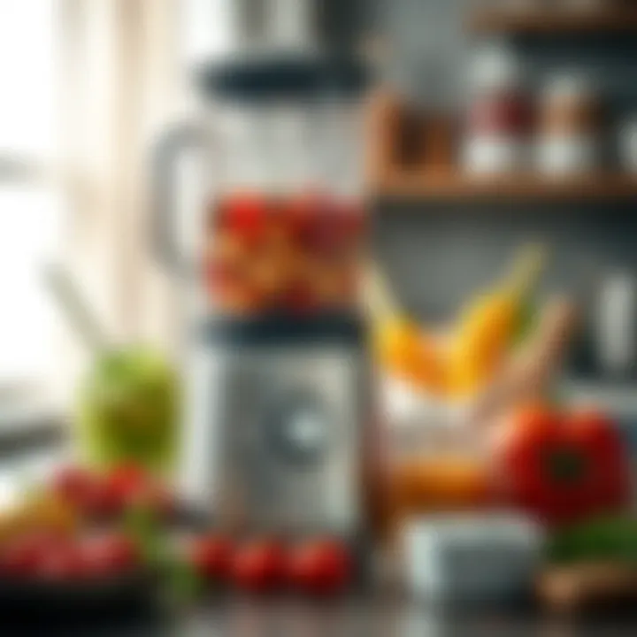 Variety of ingredients blended seamlessly with the Arzum blender set