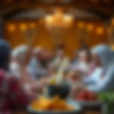 Cultural gathering during Ashure Day festivities