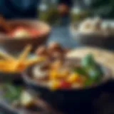 A bowl of Aşure showcasing its rich ingredients