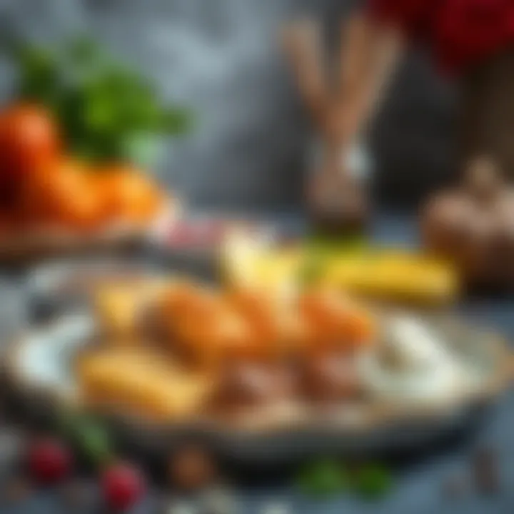 Aesthetic Ingredients Ingredients for ay baklava arranged aesthetically