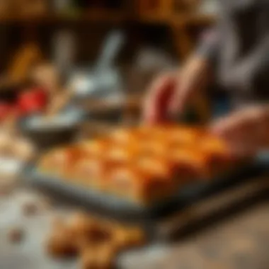 Tradition in Craftsmanship Traditional methods of making ay baklava showcased