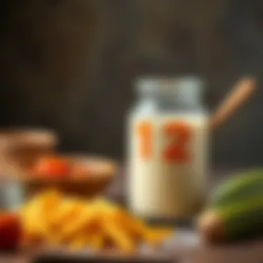 Health Benefits of Vitamin B12 Illustration of the health benefits of B12