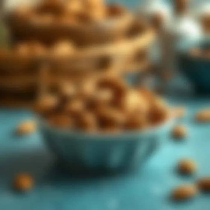 A bowl of almonds showcasing their health benefits