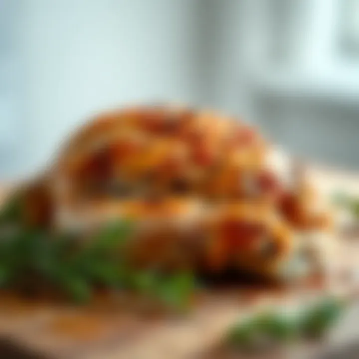 A beautifully seasoned chicken thigh ready for roasting