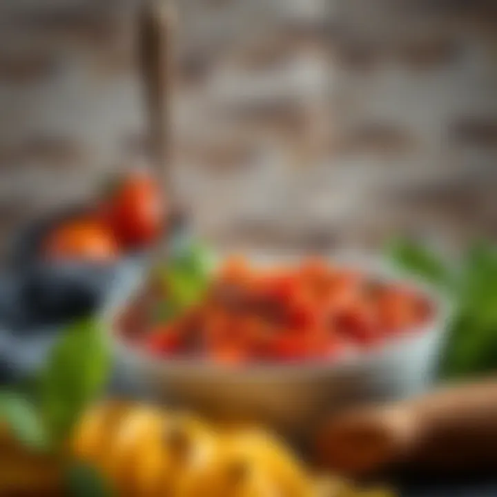 A bowl of Barilla pasta sauce showcasing vibrant colors