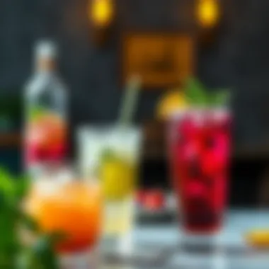 Refreshing beverages to complement the iftar dining experience.