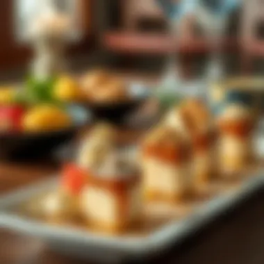 Decadent desserts perfect for concluding the iftar meal.