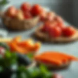 Nutritional energy values diagram