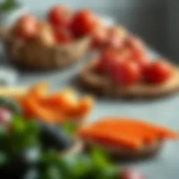 Nutritional energy values diagram