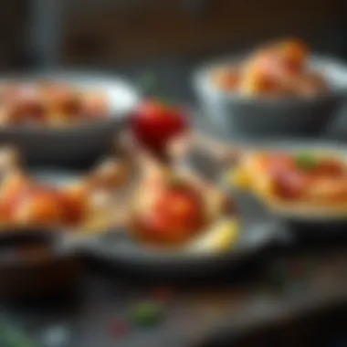 Various recipes using frozen anchovies