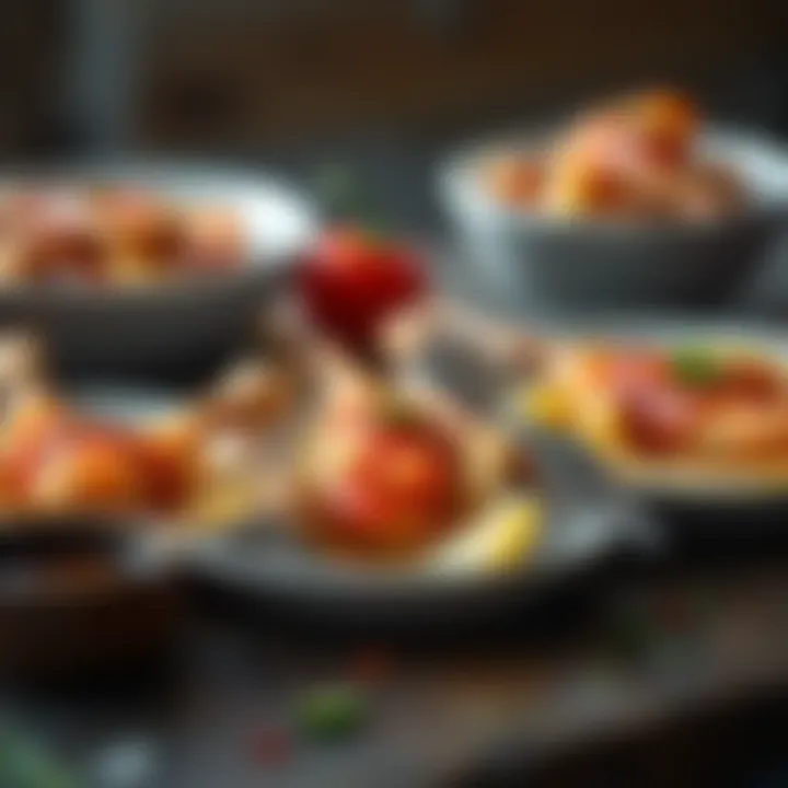 Various recipes using frozen anchovies