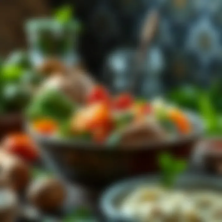 A variety of ingredients in a bowl