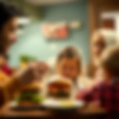 Parents Making Informed Choices for Their Kids Parents choosing healthy meals for kids