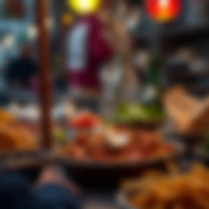 Cultural Significance of Çağ Kebap An artistic representation of the cultural significance of çağ kebap in Erzurum.