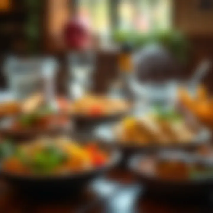 Caloric values of various cuisines