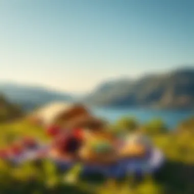 Diverse picnic spots at Camlidere showcasing natural beauty