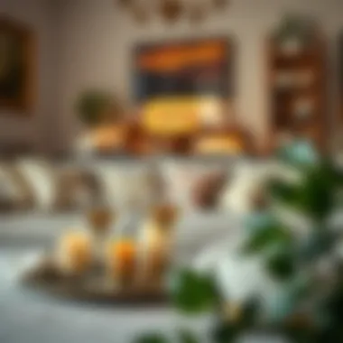 Elegant home decor items for a newlywed couple