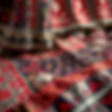 Traditional textile patterns reflecting cultural heritage