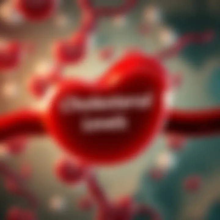 Understanding Cholesterol Levels Visual representation of cholesterol levels in the bloodstream