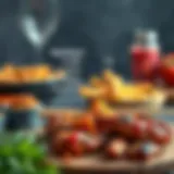 Nutritional breakdown of a cooked meal