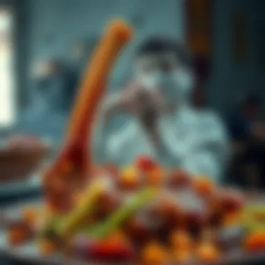 Cultural Importance of Oxtail in Global Cuisines Artistic representation of oxtail's cultural significance across cuisines