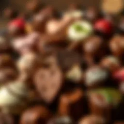 Assorted Dido chocolates showcasing a variety of flavors