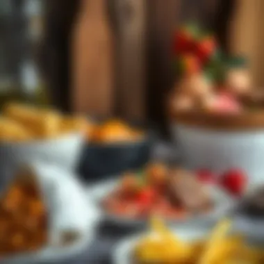 Healthy Dukan diet recipes displayed attractively