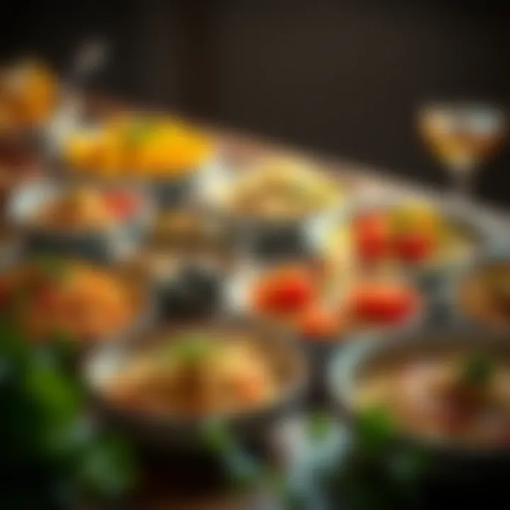 Culinary Creations with Duru Bulgur Various dishes prepared using duru bulgur served elegantly