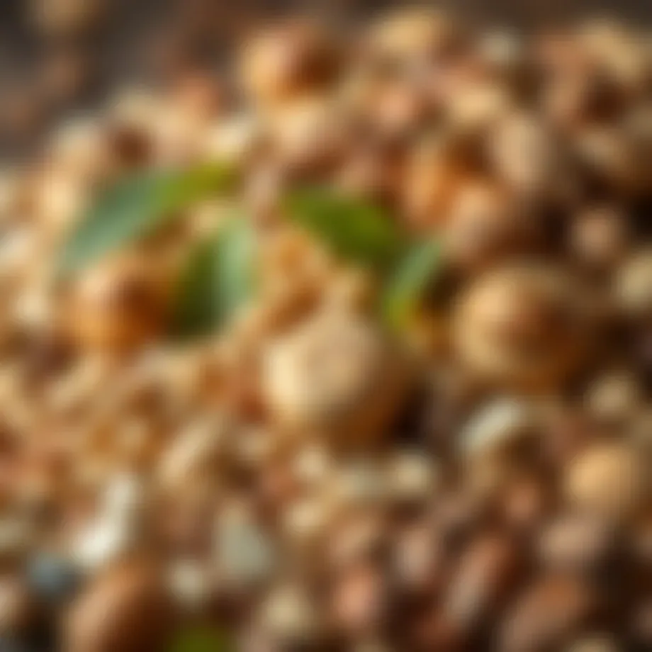 A vibrant assortment of nuts and seeds rich in vitamin E