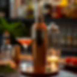 Elegant design of a cocktail shaker