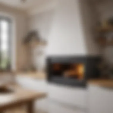 Elegant ceramic oven showcased in a modern kitchen setting