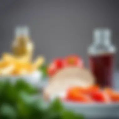 Visual representation of exercise benefits for managing triglycerides