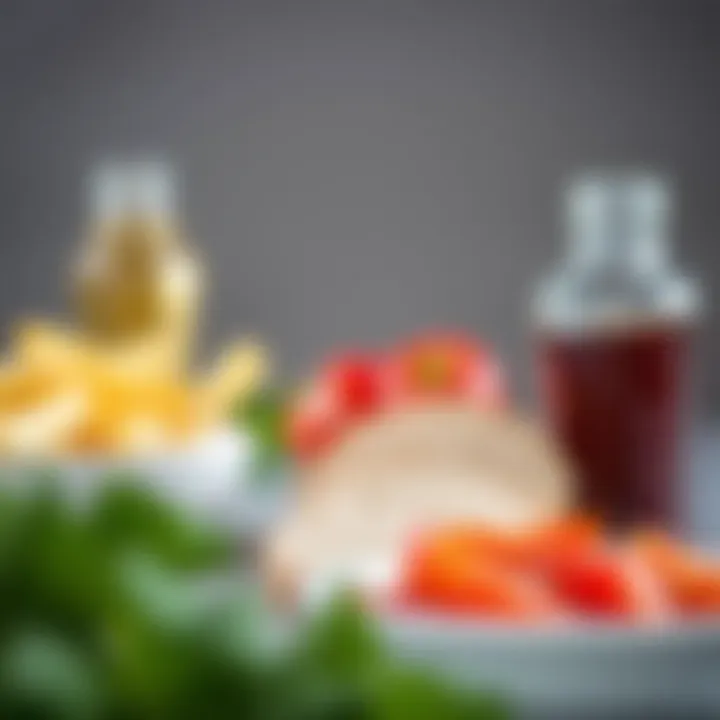 Visual representation of exercise benefits for managing triglycerides