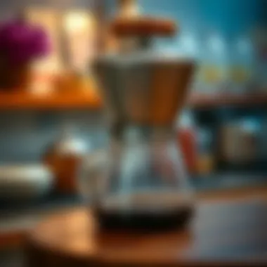 Classic filter coffee maker demonstrating timeless appeal