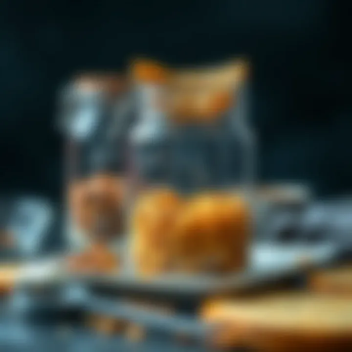 Visual representation of gluten sensitivity testing