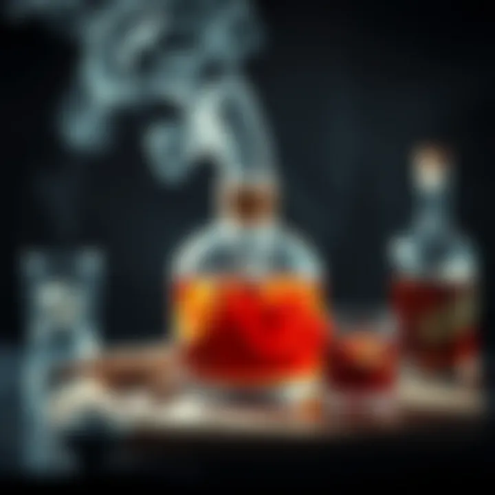 Artistic Distillation of Rakı An artistic representation of the distillation process of rakı