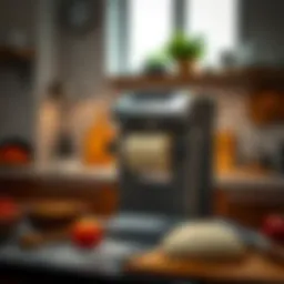 Quality dough machine in a modern kitchen setup