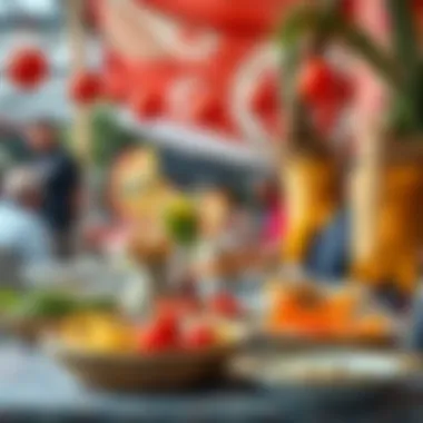 Cultural Gathering in Hatay A cultural gathering celebrating Hatay's diverse food traditions