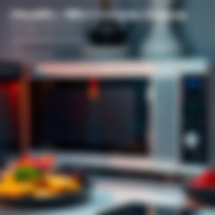 Health Impacts of Microwave Ovens Infographic on health effects of microwaves