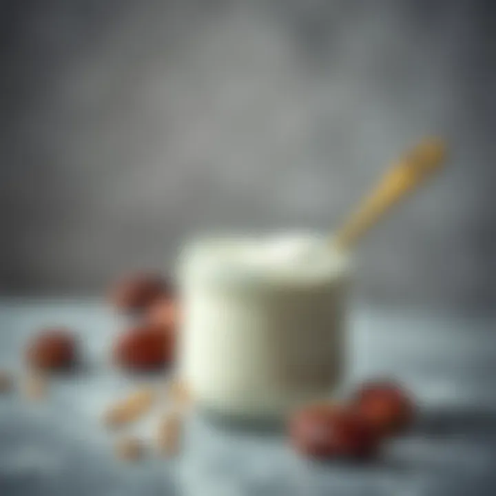 Health benefits of date yogurt mix