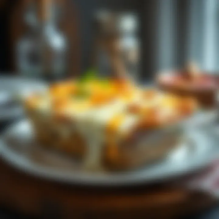 Cheesy Baked Delight Delicious baked dish topped with melted cheese