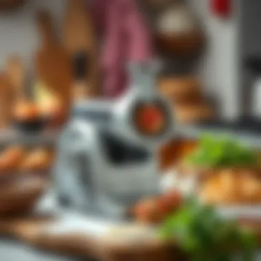 Innovative kitchen tool designed for making stuffed meatballs