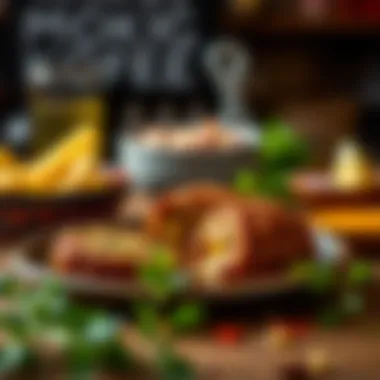 Traditional Turkish dish prepared with a meat filling