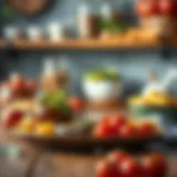 Illustration depicting the concept of ideal weight by age